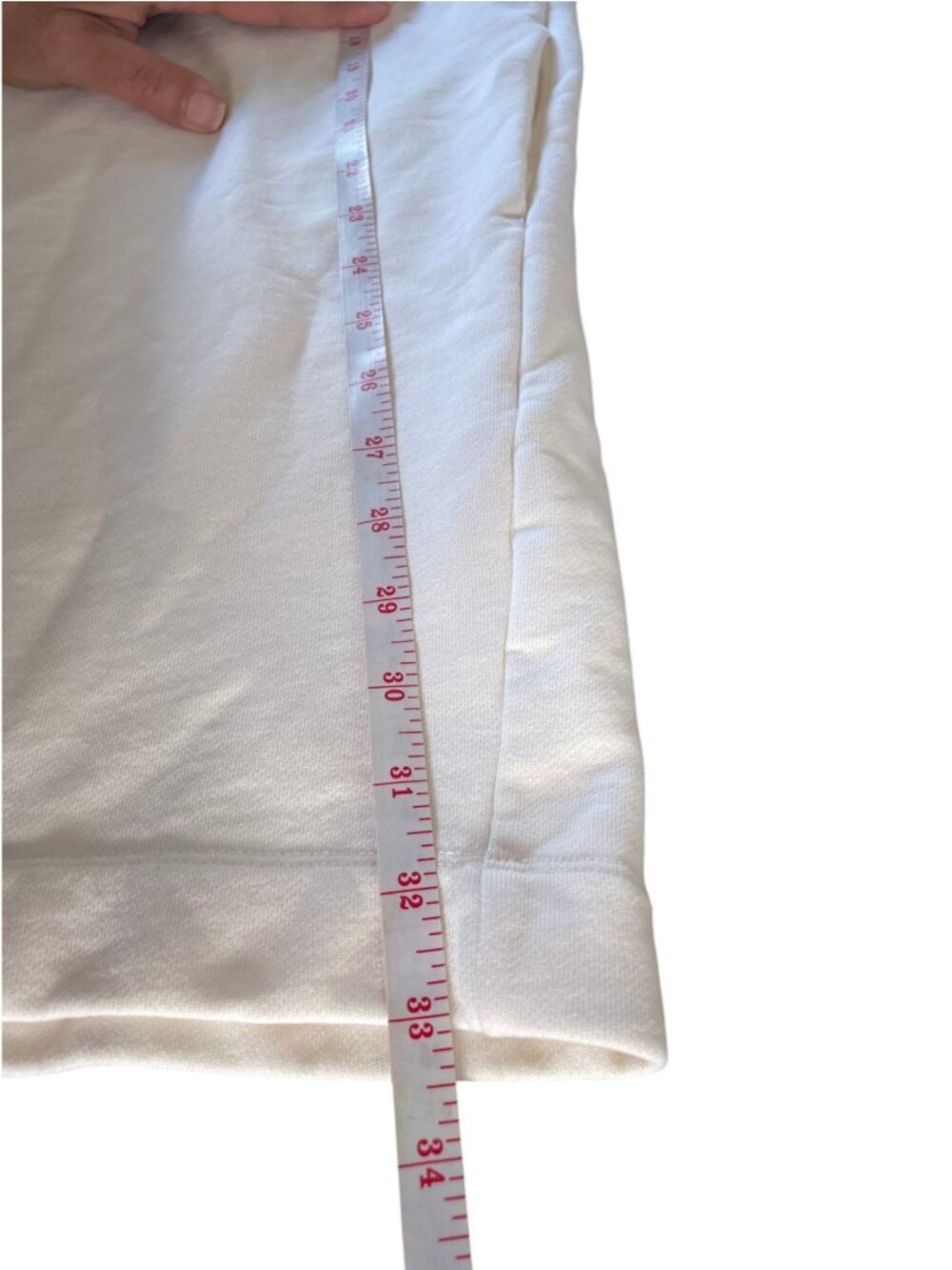 Everlane The Cotton Mock Neck Long Sleeve Dress Off-White Cream Mini XS - Picture 3 of 8